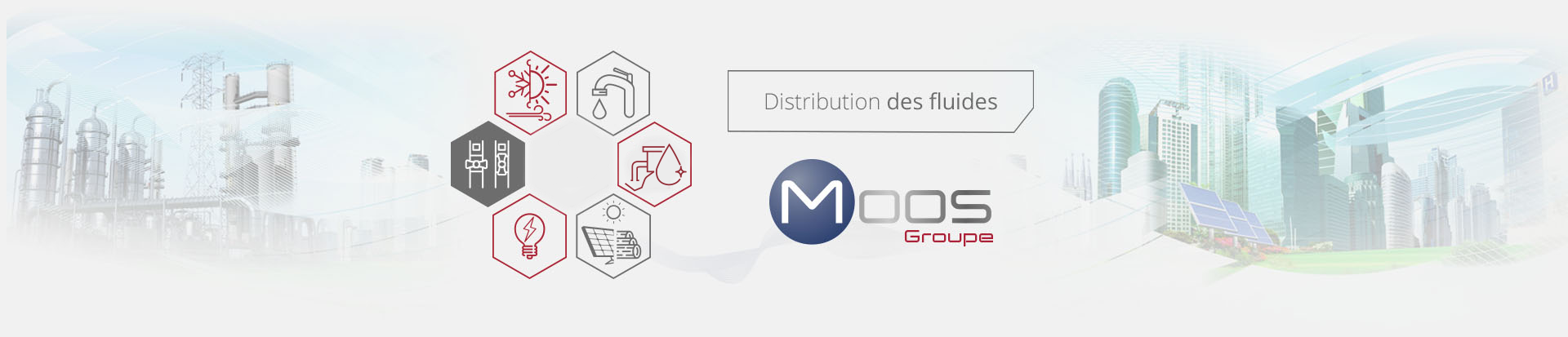 Distribution des fluides